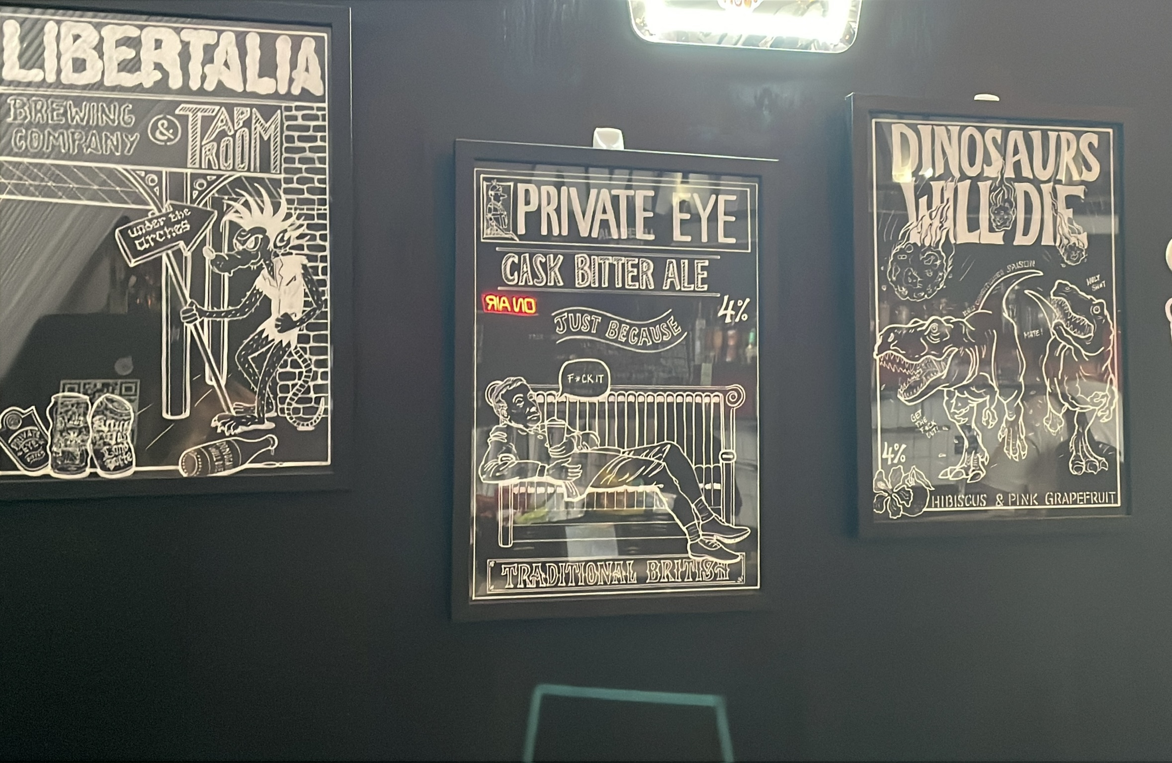 Handdrawn Beer posters
